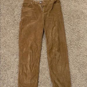 Corduroy pants